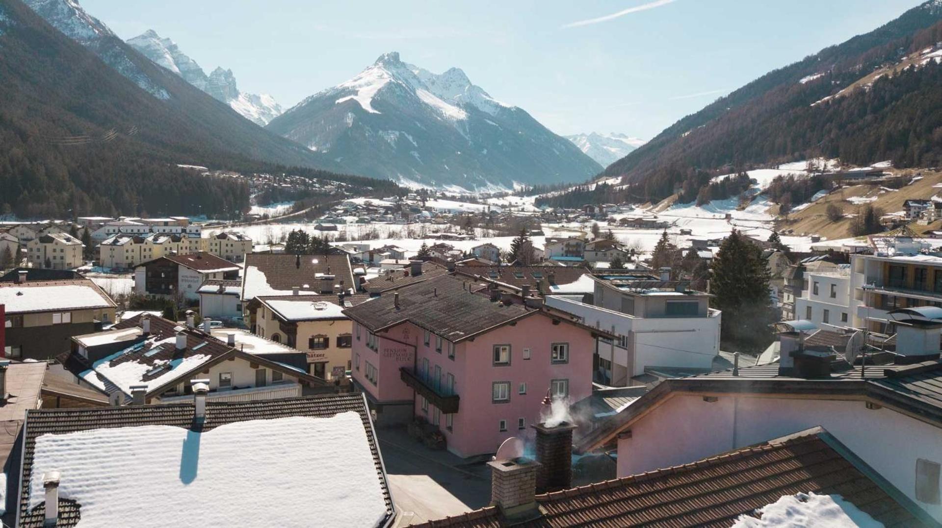 Pension Gletscherblick Fulpmes Bagian luar foto